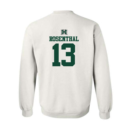 Hawaii - NCAA Men's Volleyball : Tread Rosenthal - Replica Shersey Crewneck Sweatshirt-1
