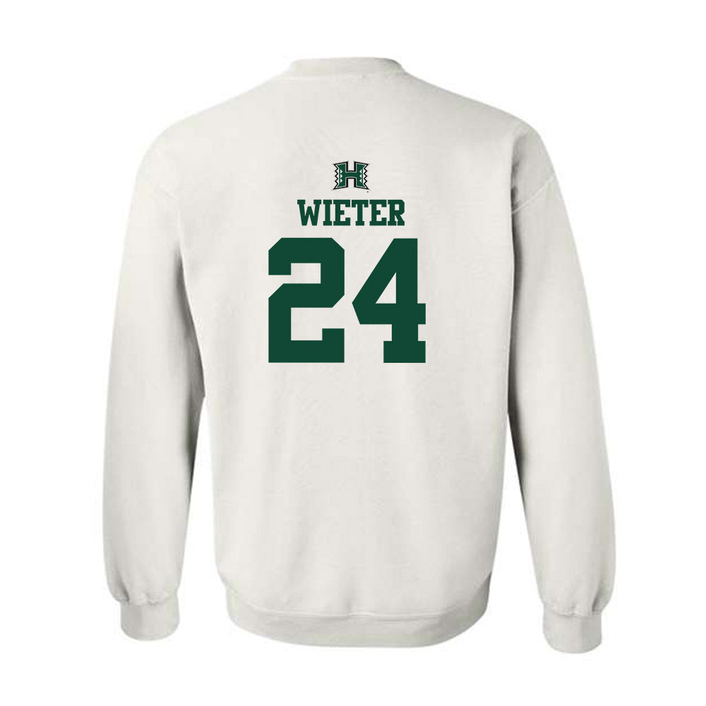Hawaii - NCAA Men's Volleyball : Clay Wieter - Replica Shersey Crewneck Sweatshirt-1