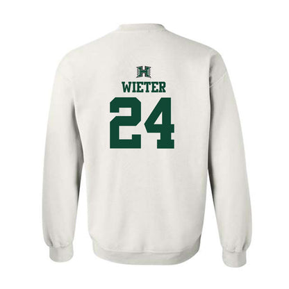 Hawaii - NCAA Men's Volleyball : Clay Wieter - Replica Shersey Crewneck Sweatshirt-1