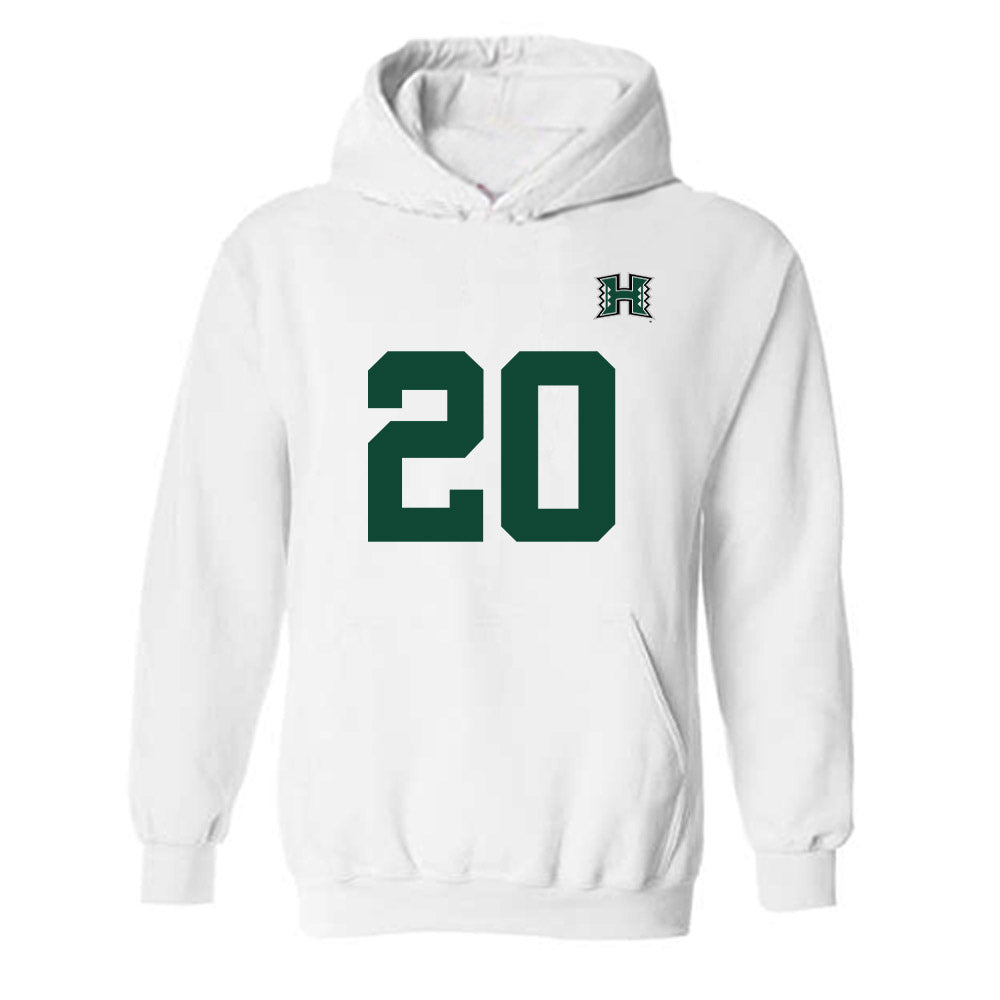 Hawaii - NCAA Men's Volleyball : Kawai Hong - Replica Shersey Hooded Sweatshirt