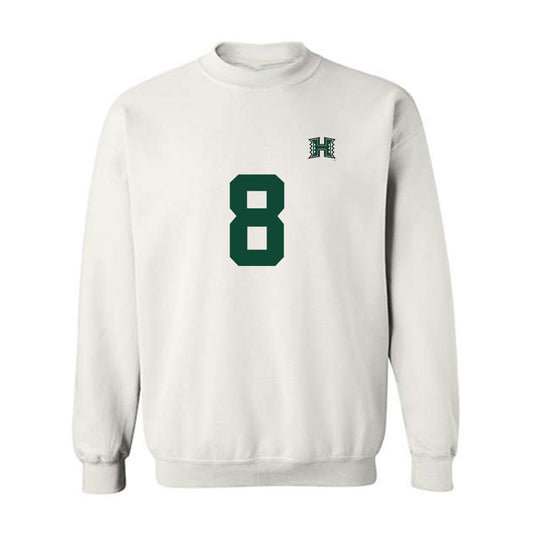 Hawaii - NCAA Men's Volleyball : Kurt Nusterer - Replica Shersey Crewneck Sweatshirt-0