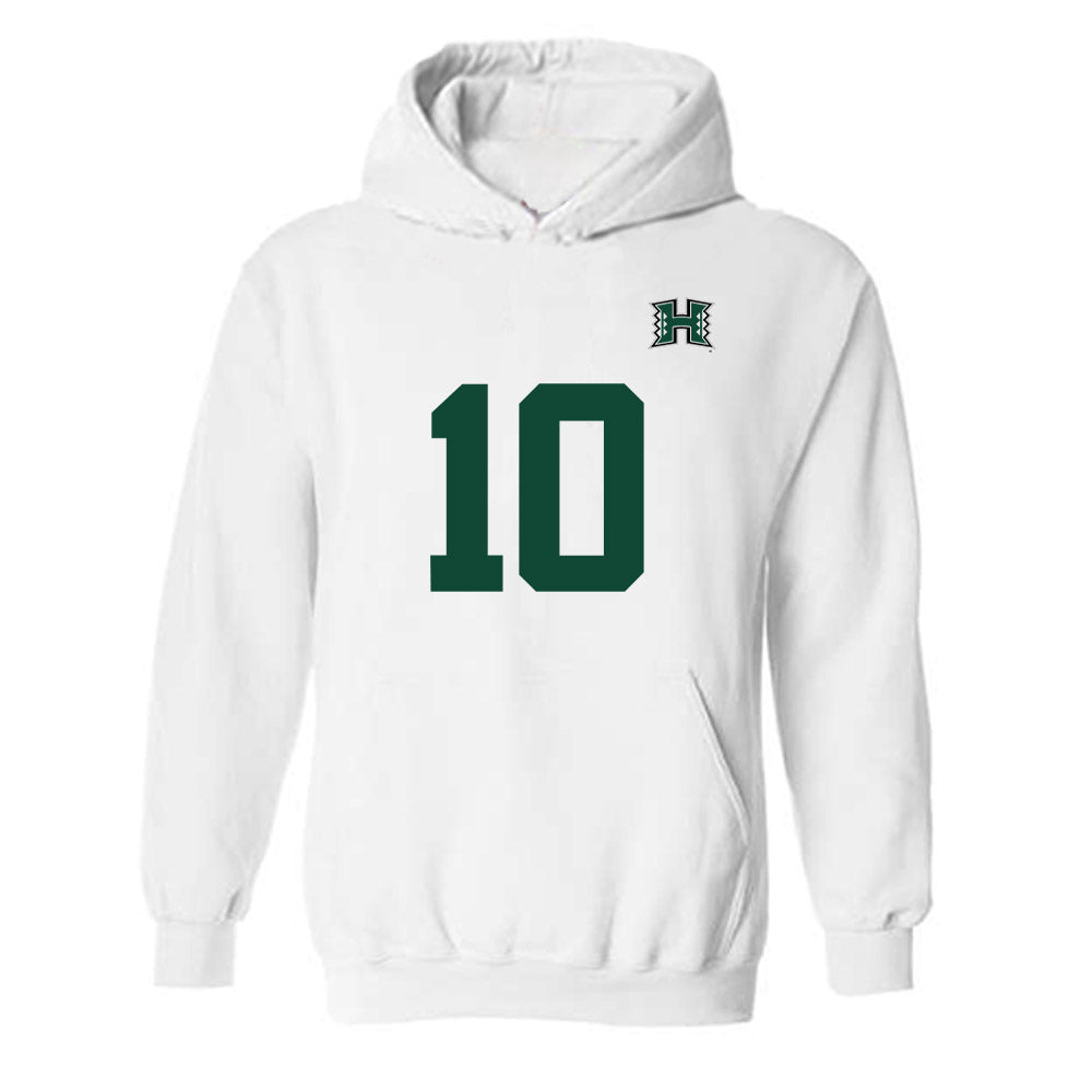 Hawaii - NCAA Men's Volleyball : Kristian Titriyski - Replica Shersey Hooded Sweatshirt-0