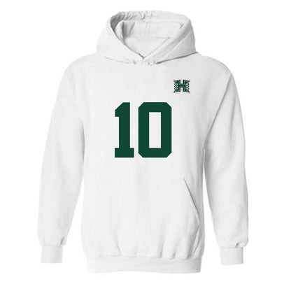 Hawaii - NCAA Men's Volleyball : Kristian Titriyski - Replica Shersey Hooded Sweatshirt-0