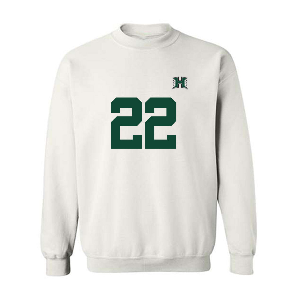 Hawaii - NCAA Men's Volleyball : Zachary Thompson - Replica Shersey Crewneck Sweatshirt-0