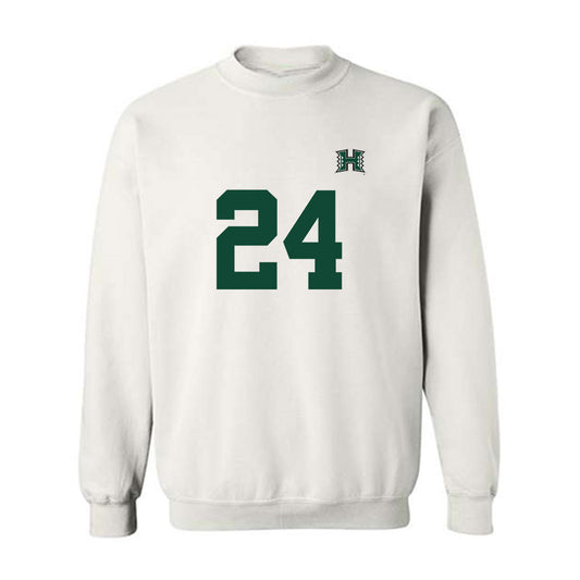 Hawaii - NCAA Men's Volleyball : Clay Wieter - Replica Shersey Crewneck Sweatshirt