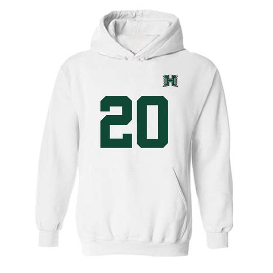 Hawaii - NCAA Men's Volleyball : Kawai Hong - Replica Shersey Hooded Sweatshirt-0