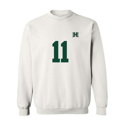 Hawaii - NCAA Men's Volleyball : Finn Kearney - Replica Shersey Crewneck Sweatshirt-0