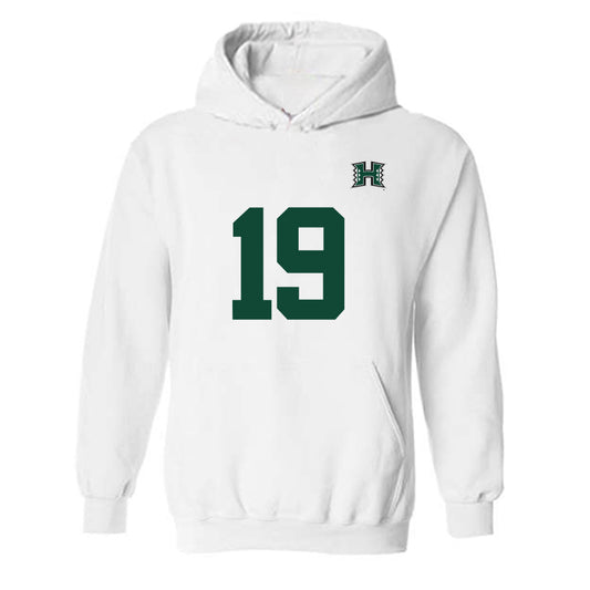 Hawaii - NCAA Men's Volleyball : Alexander Parks - Replica Shersey Hooded Sweatshirt-0