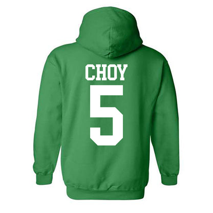 Hawaii - NCAA Men's Volleyball : Eleu Choy - Classic Shersey Hooded Sweatshirt-1