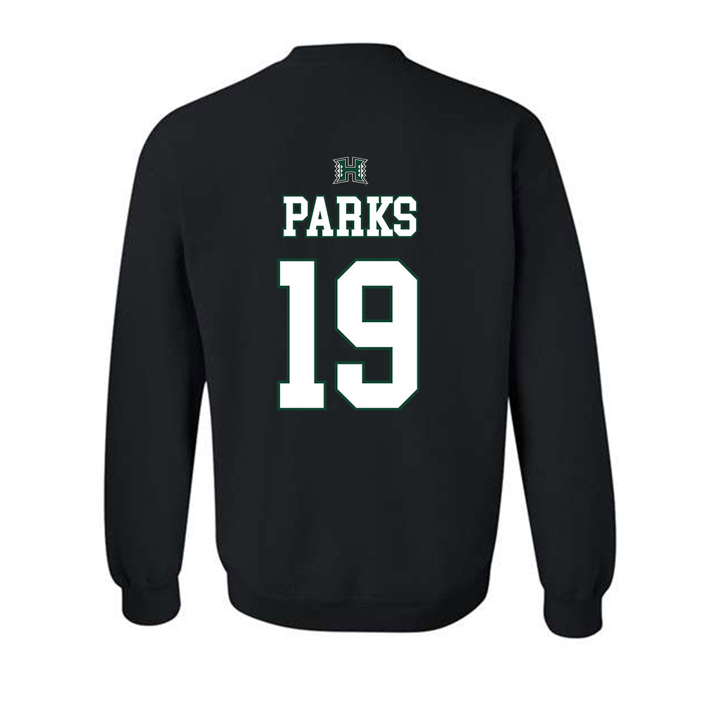 Hawaii - NCAA Men's Volleyball : Alexander Parks - Sports Shersey Crewneck Sweatshirt-1