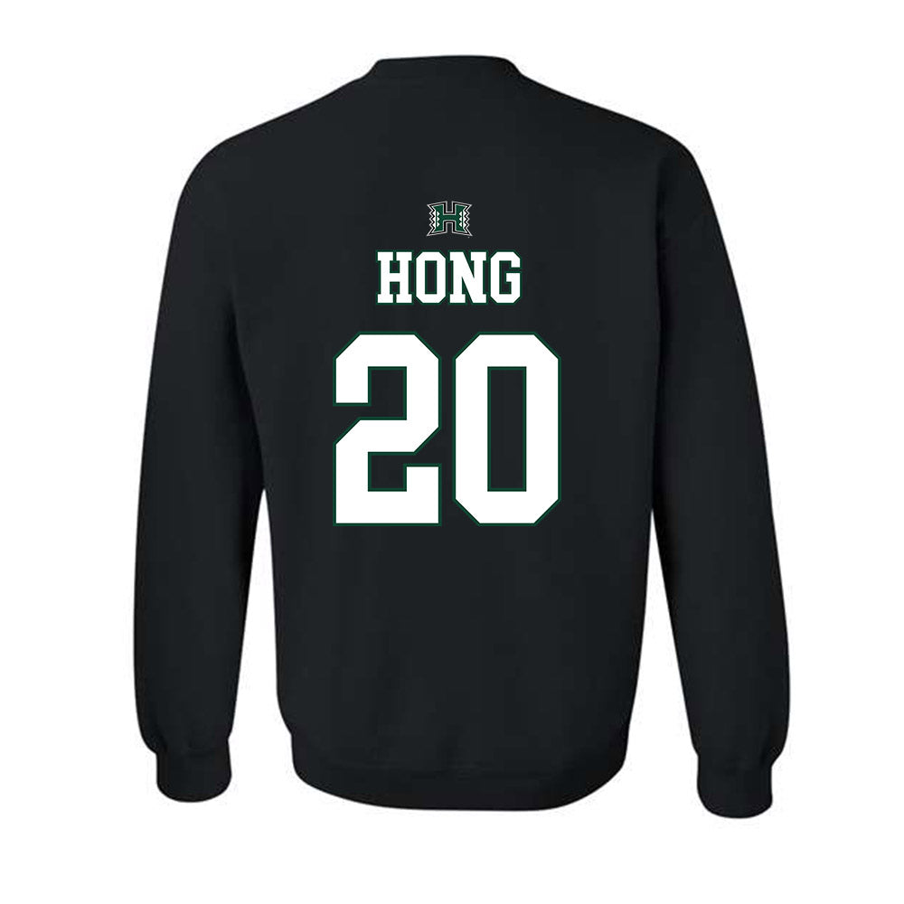 Hawaii - NCAA Men's Volleyball : Kawai Hong - Sports Shersey Crewneck Sweatshirt-1