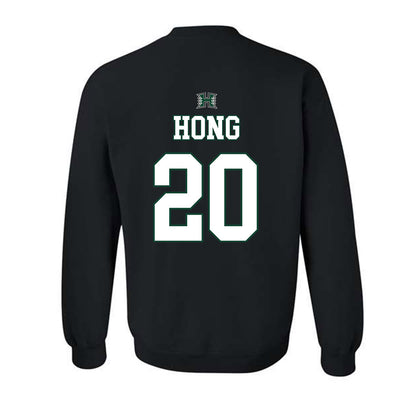 Hawaii - NCAA Men's Volleyball : Kawai Hong - Sports Shersey Crewneck Sweatshirt-1
