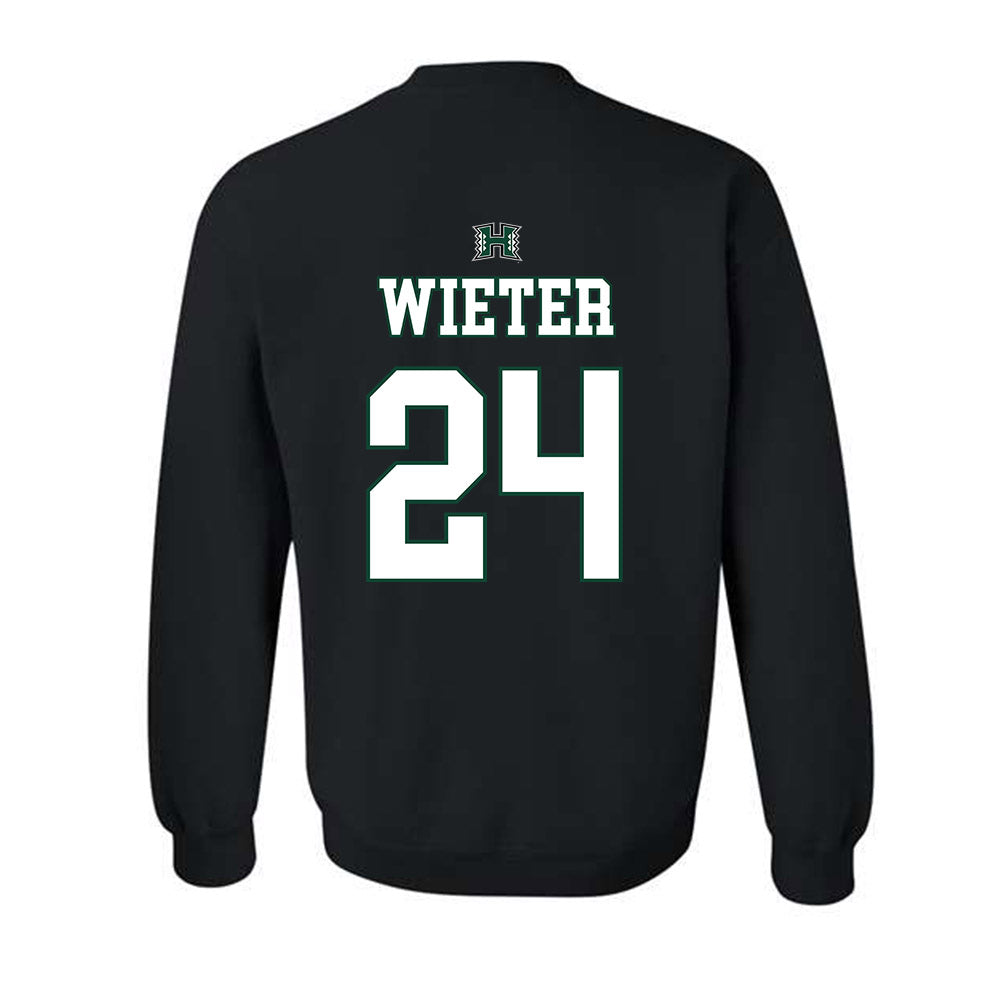 Hawaii - NCAA Men's Volleyball : Clay Wieter - Sports Shersey Crewneck Sweatshirt-1