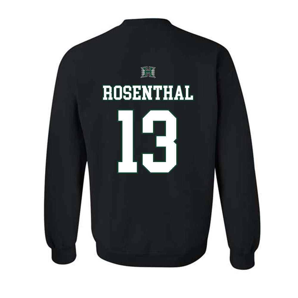 Hawaii - NCAA Men's Volleyball : Tread Rosenthal - Sports Shersey Crewneck Sweatshirt-1