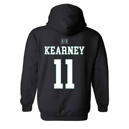Hawaii - NCAA Men's Volleyball : Finn Kearney - Sports Shersey Hooded Sweatshirt-1
