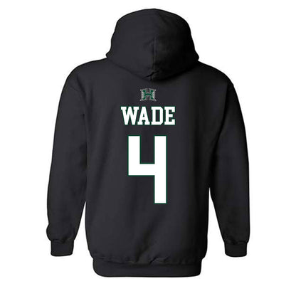 Hawaii - NCAA Men's Volleyball : Kainoa Wade - Sports Shersey Hooded Sweatshirt-1