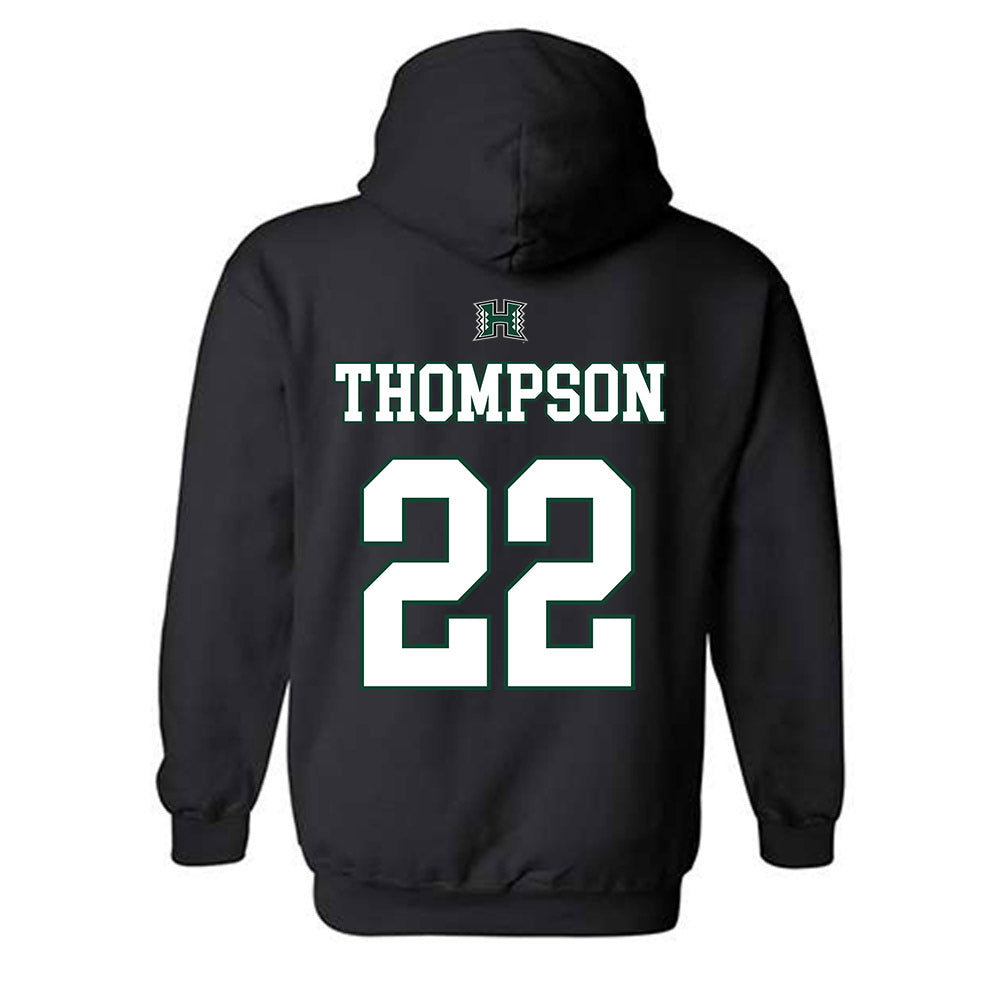 Hawaii - NCAA Men's Volleyball : Zachary Thompson - Sports Shersey Hooded Sweatshirt-1