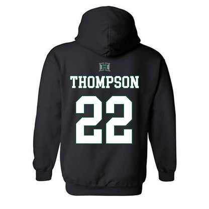 Hawaii - NCAA Men's Volleyball : Zachary Thompson - Sports Shersey Hooded Sweatshirt-1