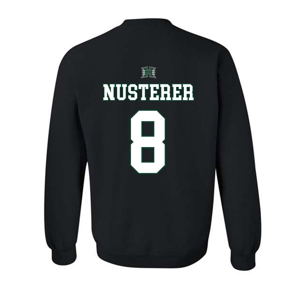 Hawaii - NCAA Men's Volleyball : Kurt Nusterer - Sports Shersey Crewneck Sweatshirt-1