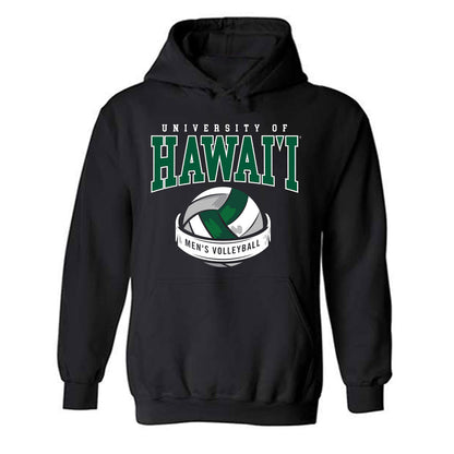 Hawaii - NCAA Men's Volleyball : Keoni Thiim - Sports Shersey Hooded Sweatshirt-0