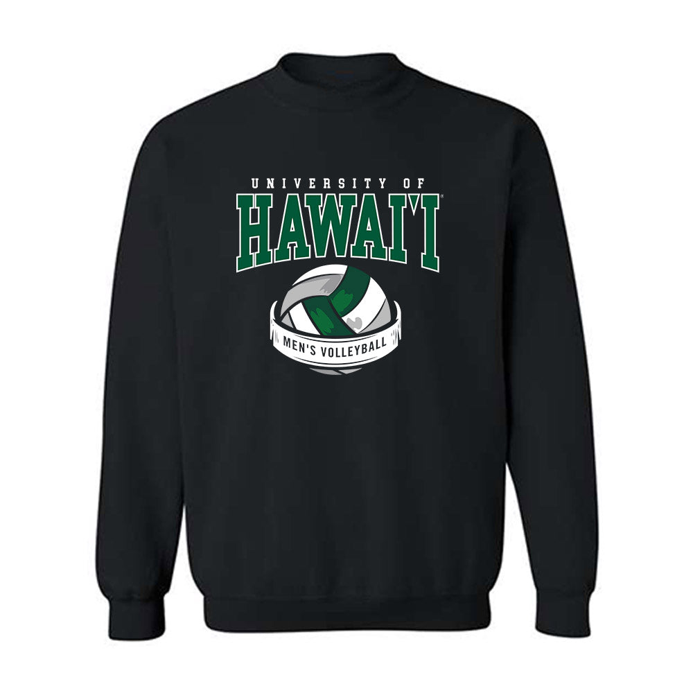 Hawaii - NCAA Men's Volleyball : Kainoa Wade - Generic Shersey Crewneck Sweatshirt-0