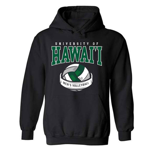 Hawaii - NCAA Men's Volleyball : Kurt Nusterer - Sports Shersey Hooded Sweatshirt-0