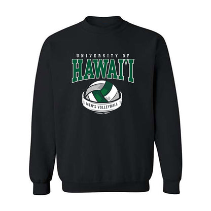 Hawaii - NCAA Men's Volleyball : Eleu Choy - Sports Shersey Crewneck Sweatshirt-0