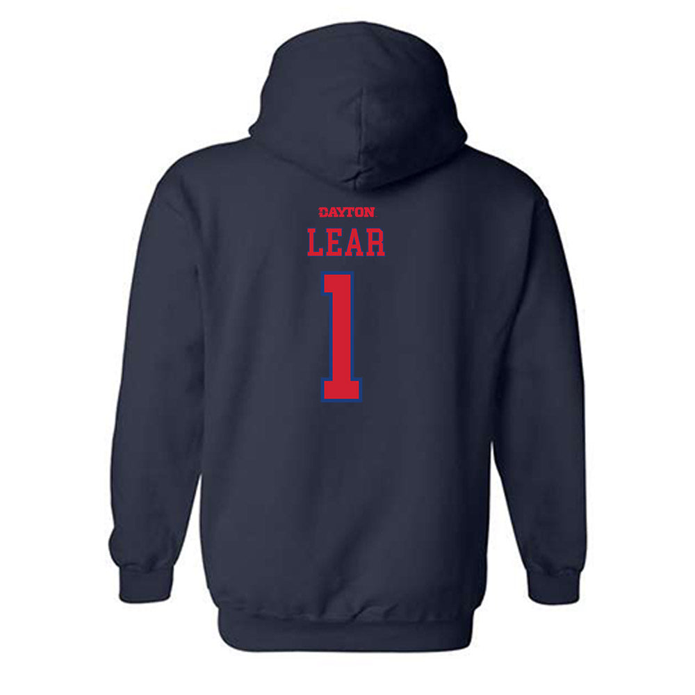 Dayton - NCAA Women's Basketball : Nayo Lear - Generic Shersey Hooded Sweatshirt