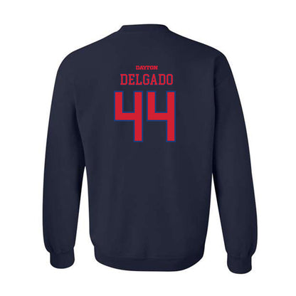 Dayton - NCAA Baseball : JP Delgado - Generic Shersey Crewneck Sweatshirt-1