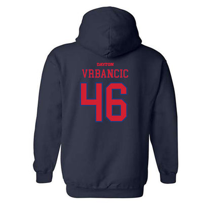 Dayton - NCAA Football : Andrew Vrbancic - Generic Shersey Hooded Sweatshirt-1