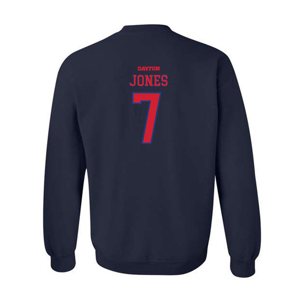 Dayton - NCAA Men's Basketball : Keonte Jones - Generic Shersey Crewneck Sweatshirt-1