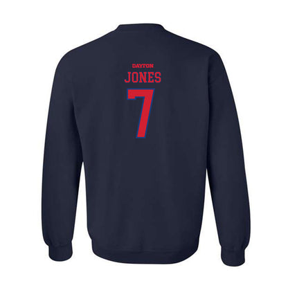 Dayton - NCAA Men's Basketball : Keonte Jones - Generic Shersey Crewneck Sweatshirt-1