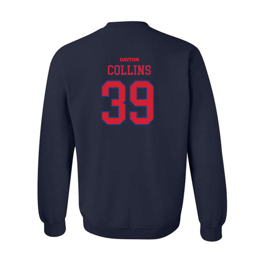 Dayton - NCAA Baseball : Lucas Collins - Generic Shersey Crewneck Sweatshirt-1