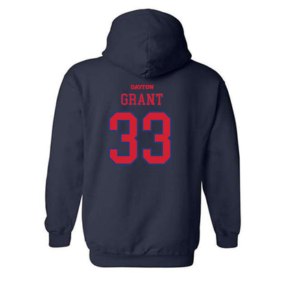 Dayton - NCAA Men's Basketball : Makai Grant - Generic Shersey Hooded Sweatshirt