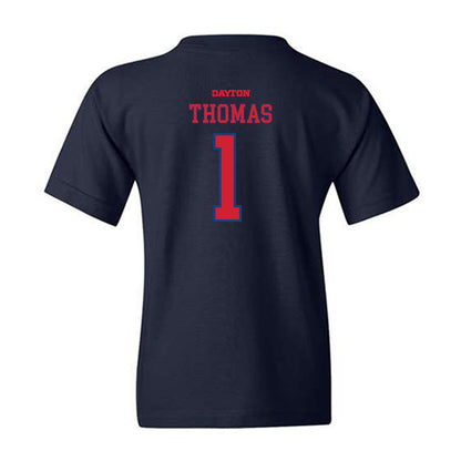 Dayton - NCAA Men's Basketball : Malcolm Thomas - Generic Shersey Youth T-Shirt-1