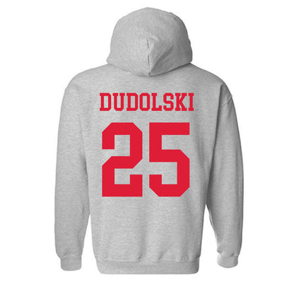 Dayton - NCAA Baseball : Michael Dudolski - Classic Shersey Hooded Sweatshirt