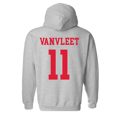 Dayton - NCAA Football : Drew VanVleet - Classic Shersey Hooded Sweatshirt-1