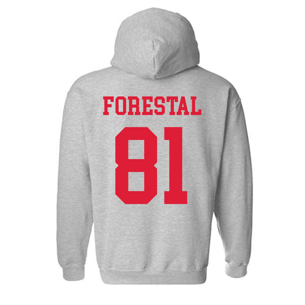 Dayton - NCAA Football : Harrison Forestal - Classic Shersey Hooded Sweatshirt-1