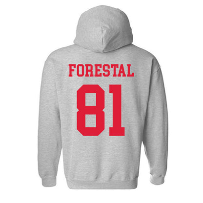 Dayton - NCAA Football : Harrison Forestal - Classic Shersey Hooded Sweatshirt-1