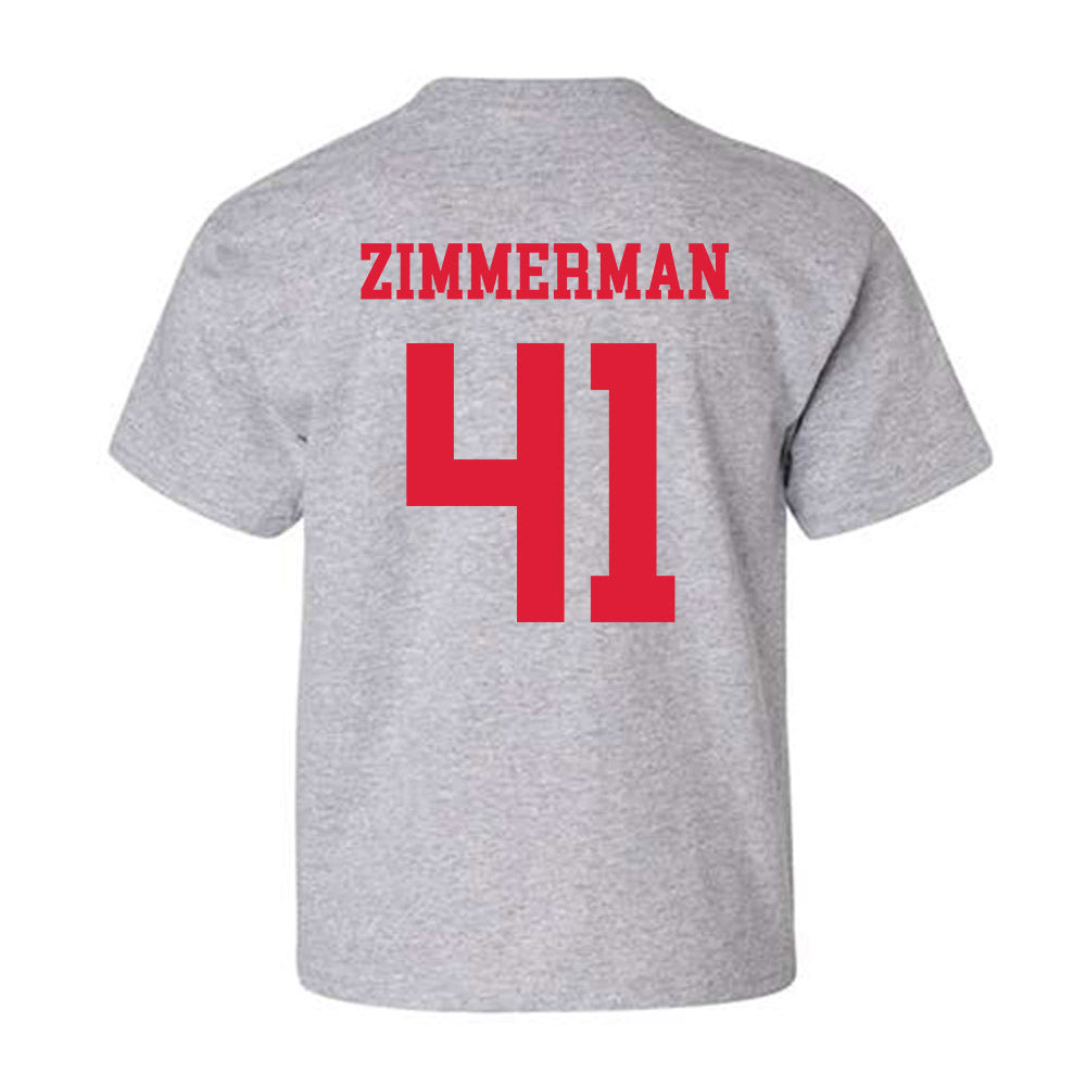 Dayton - NCAA Baseball : Jack Zimmerman - Classic Shersey Youth T-Shirt-1