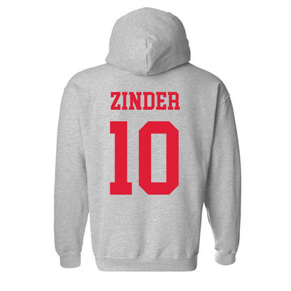 Dayton - NCAA Men's Tennis : Mikkel Zinder - Classic Shersey Hooded Sweatshirt-1