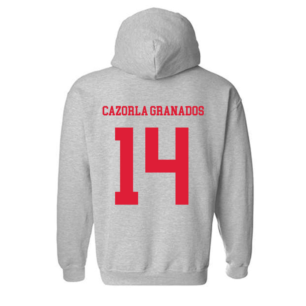 Dayton - NCAA Baseball : Alejandro Cazorla Granados - Classic Shersey Hooded Sweatshirt-1