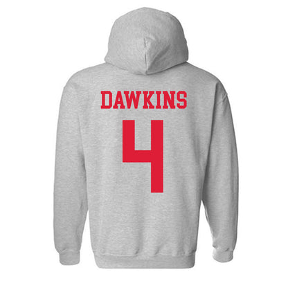 Dayton - NCAA Women's Basketball : Shantavia Dawkins - Classic Shersey Hooded Sweatshirt-1