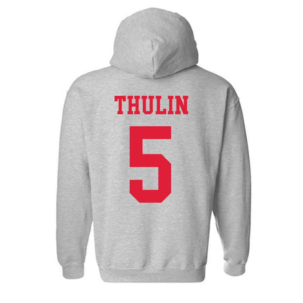 Dayton - NCAA Football : Ethan Thulin - Classic Shersey Hooded Sweatshirt-1