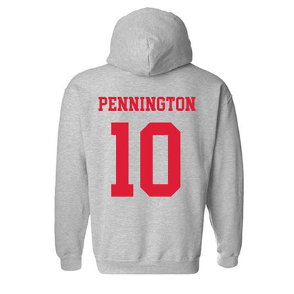 Dayton - NCAA Football : Luke Pennington - Classic Shersey Hooded Sweatshirt-1