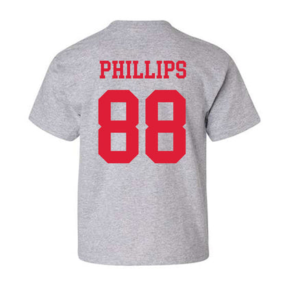 Dayton - NCAA Baseball : Mack Phillips - Classic Shersey Youth T-Shirt-1