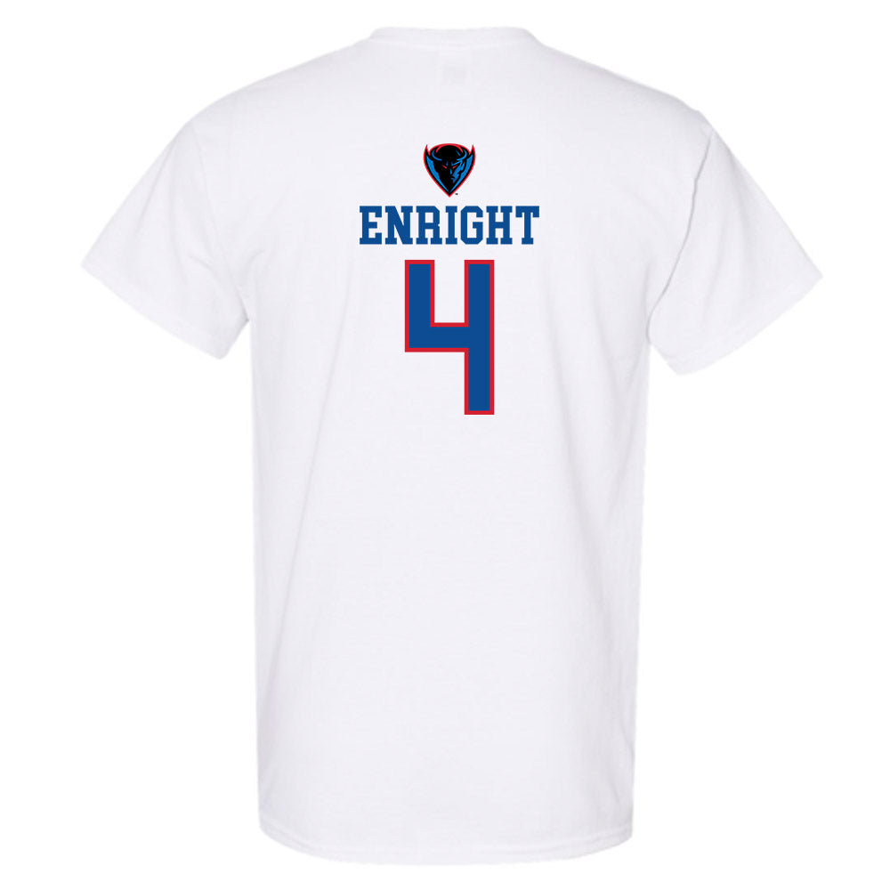 DePaul - NCAA Men's Basketball : Conor Enright - T-Shirt