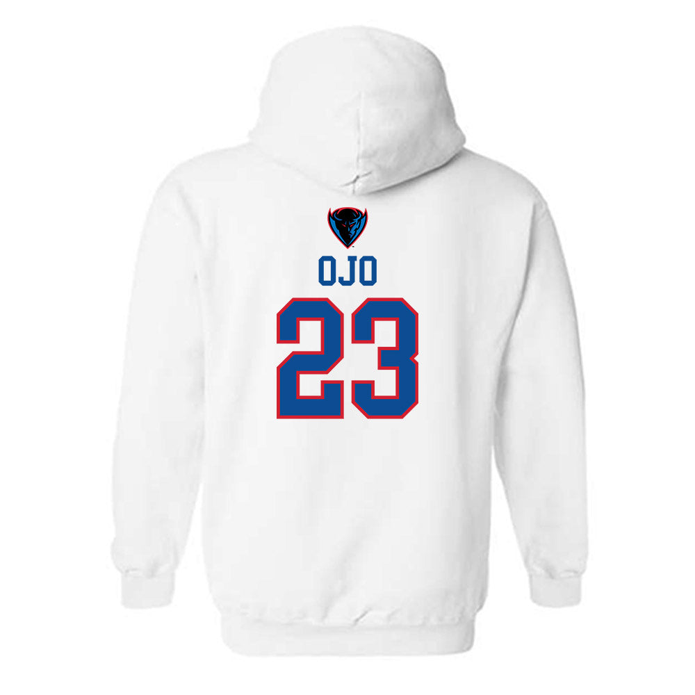 DePaul - NCAA Women's Basketball : Michelle Ojo - Classic Shersey Hooded Sweatshirt-1