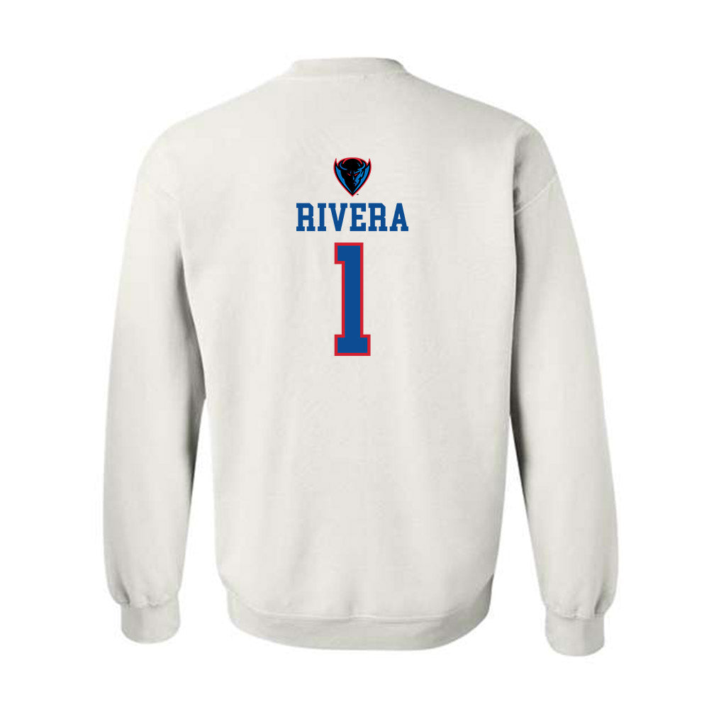 DePaul - NCAA Men's Basketball : Isaiah Rivera - Classic Shersey Crewneck Sweatshirt