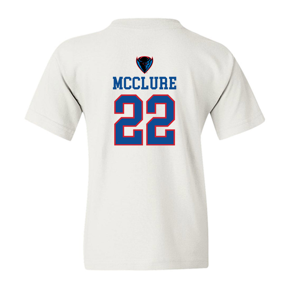 DePaul - NCAA Men's Basketball : Kruz McClure - Classic Shersey Youth T-Shirt-1